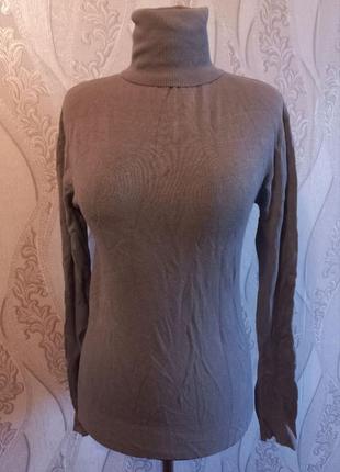 Жіночий трикотажний светр сірий 44-46-48 (m-l-xl) б.в.