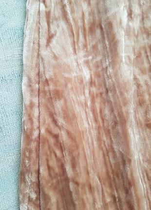 Юбка юбка велюровая миди h&m.6 фото