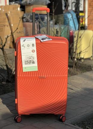 Полипропилен horoso маленький чемодан дорожный s на колесах 4 колеса ручная кладь1 фото