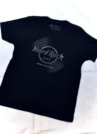 Hard rock cafe. new orlean. коттоновая коллекционная футболка на мальчика