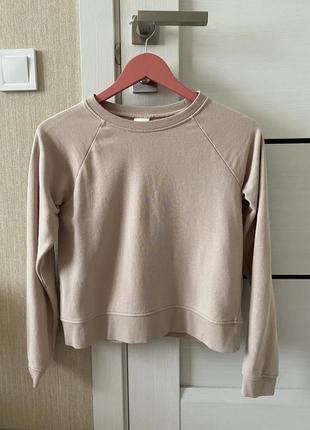 Базовый женский свитшот мягко кофта h&amp;m basic