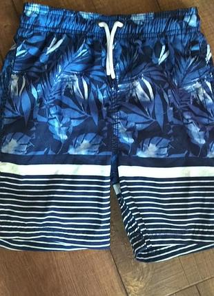 Шорты плавки  6-7лет 116-122см next