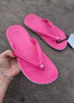 Женские шлепанцы, вьетнамки crocs crocsband w8-38/39