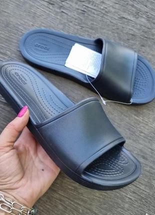 Самые удобные  шлепки crocs sloane slide