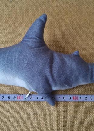 М'яка іграшка акула з хвостом, що рухається2 фото