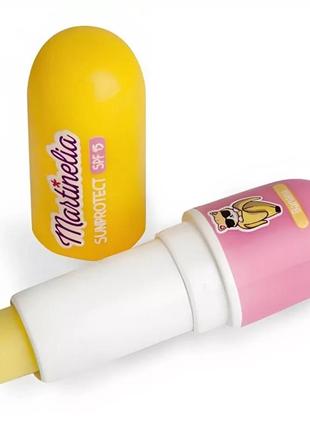 Бальзам для губ martinelia ямми spf 15 с ароматом банана (68025а)