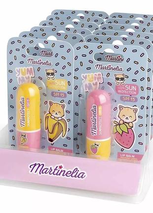 Бальзам для губ martinelia ямми spf 15 с ароматом банана (68025а)
