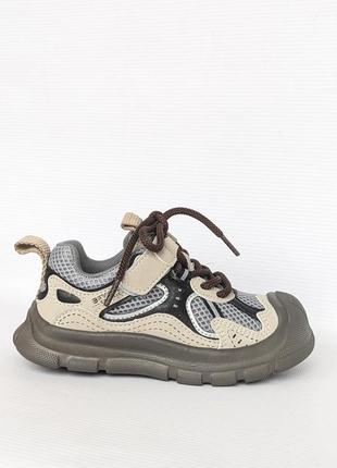 Кросівки дитячі бежеві,сірі,коричневі, демісезонні кроси apawwa,розмір 28,29,30,31,32