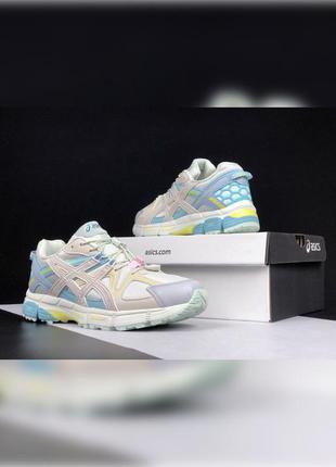 Женские демисезонные кроссовки asics gel kahana 8 белые