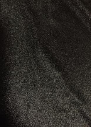 Майка топ базова чорна супер батал тонкий трикотаж тонкі бретелі (4740)8 фото