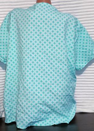 Рубашка медицинская женская большого размера, хирургическая рубашка батал, спецодежда медицинский3 фото