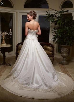 Свадебное платье casablanca bridal