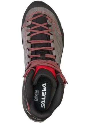 Черевики salewa mtn trainer mid gtx mns gray orange розмір 423 фото