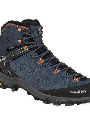 Черевики salewa alp trainer 2 mid gtx mns blue розмір 441 фото