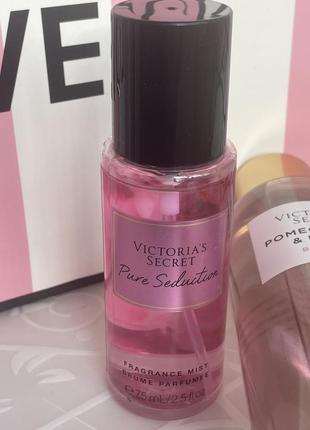 Оригинальн! мини спрей для тела victoria’s secret pure seduction 👉🏻объем 75 мл