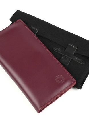 Женский кошелек лонгер pazolini cp2261 бордовый