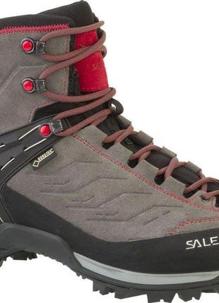 Черевики salewa mtn trainer mid gtx mns gray red розмір eu-40