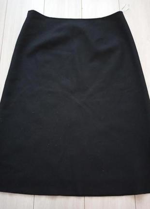 Теплая шерстяная юбка с вышивкой4 фото