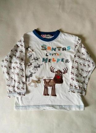 Футболка " в ожидании новогодних подарков"