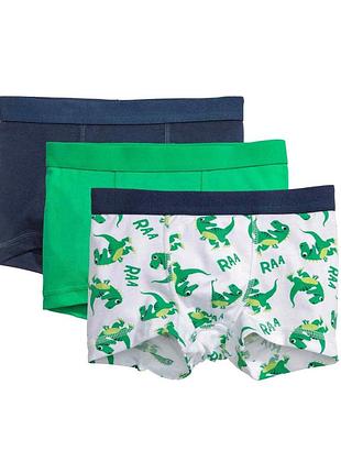 Труси боксерки темно-сині поштучно h&m