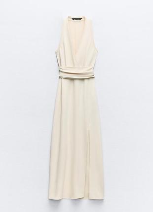 Комбинированное платье в стиле белья с полупрозрачными вставками6 фото