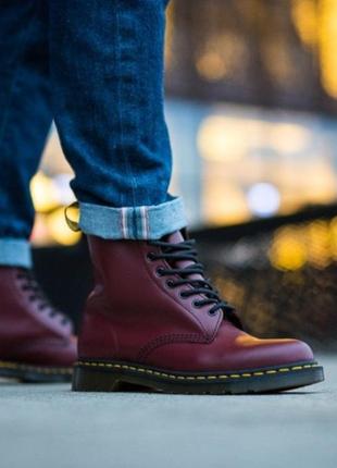 Ботинки берцы dr. martens 1460 smooth1 фото