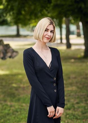 Коротке чорне плаття від h&m3 фото