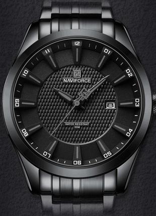 Механические мужские часы naviforce perfect, высокопрочные часы naviforce perfect, стильные часы от naviforce6 фото