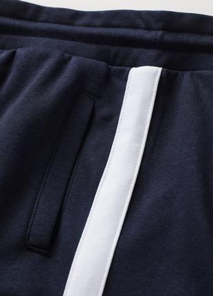 S h&m фірмові нові чоловічі спортивні штани джоггеры з лампасами4 фото