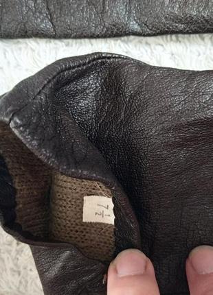 Мягкие кожаные перчатки шкіряні рукавиці romania англия4 фото