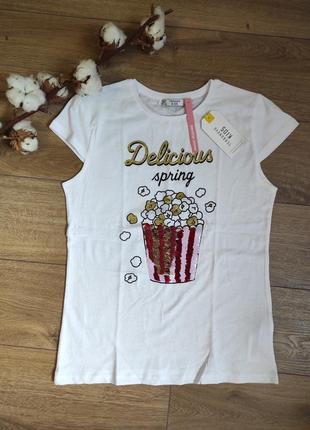 Футболка для дівчинки 🍿🍿🍿