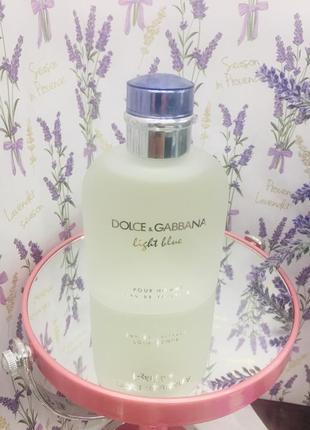 Тестер туалетна вода для чоловіків dolce&gabbana light blue 125 мл