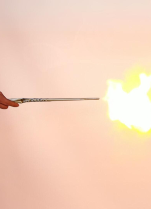 Чарівна паличка дамблдора із гаррі поттера, що стріляє вогнем, бузинна паличка