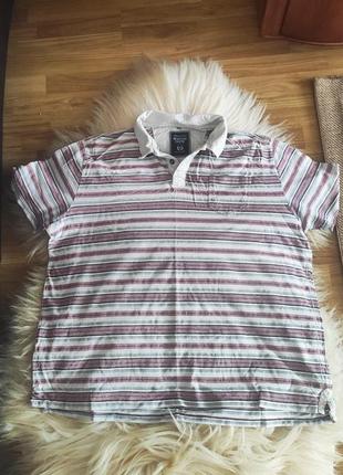 Футболка олимпийка тенниска поло большого размера коттон boston crew 3xl xxxl