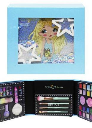 Подарочный набор косметики "little princess" (голубой) от lamatoys1 фото