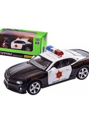 Машина мет. автопром арт. 68396 1:32 2013 chevrolet  camaro  ss-police,батар,  світ.,звук,відкр..двері, короб.