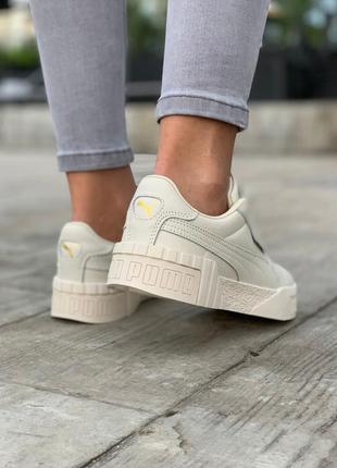 Кросівки puma cali remix beige9 фото