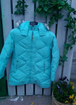 Пуховик легенький пух-перо італія, розмір xs,s