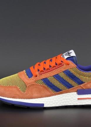 Кроссовки мужские adidas zx 500 разноцветные (адидас зх, кросівки)