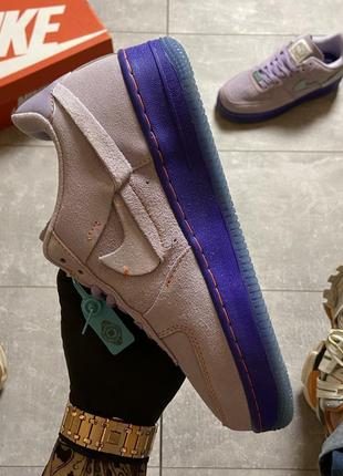 Nike air force purple, жіночі кросівки найк4 фото