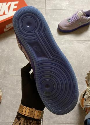 Nike air force purple, жіночі кросівки найк5 фото