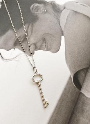 Серебряный кулон key pendant tiffany & co4 фото