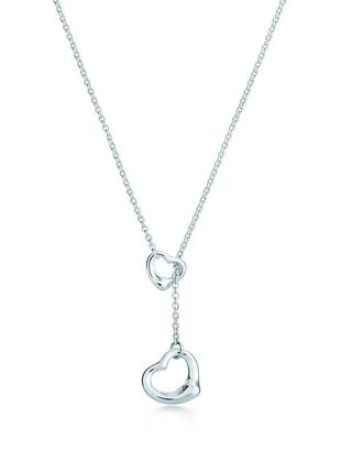 Срібний кулон open heart lariat pendant tiffany & co