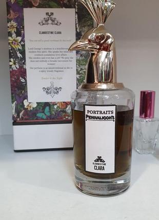 Парфюмированная вода penhaligon's clandestine clara оригинал/ ниша4 фото