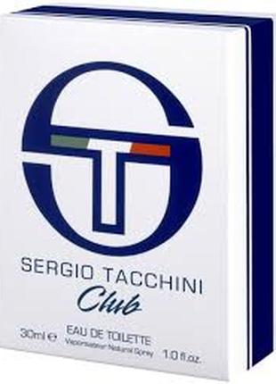 Туалетна вода для чоловіків sergio tacchini club 30 мл.2 фото