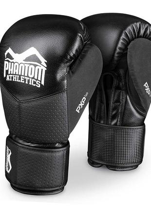Боксерские перчатки riot pro phbg2540 10oz черный (37621040), phantom