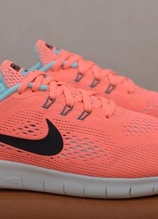 Коралловые кроссовки nike hardwood free rn, 38 размер. оригинал