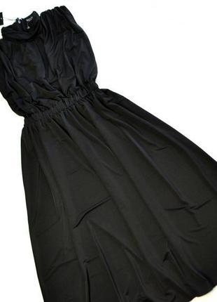 Роскошное черное платье ниже колен sisters point2 фото