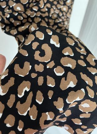 Повседневные брюки леопардовый принт как новые4 фото
