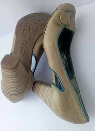 Кожаные туфли от jane shilton7 фото